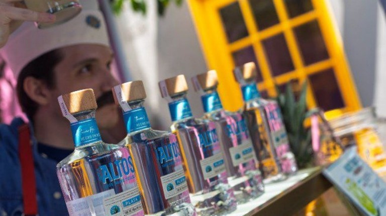 Altos Tequila bottles
